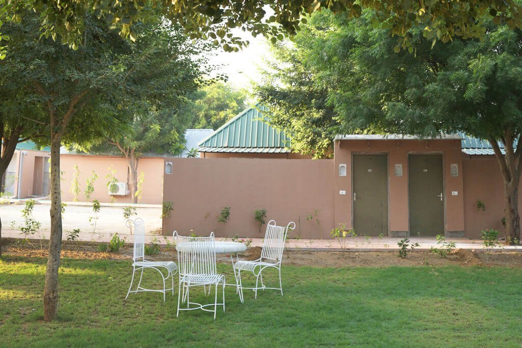 resort in ranthambore with garden